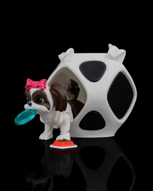 Shih Tzu Cinsi Köpek Oyuncak ve Yuvası