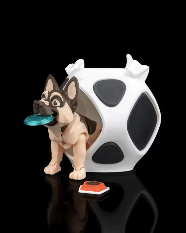 Alman Kurdu Cinsi Köpek Oyuncak ve Yuvası