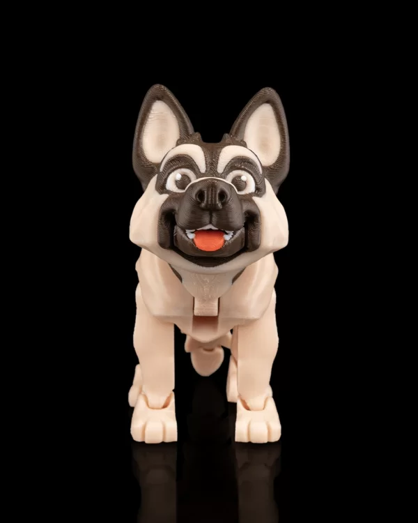 Alman Kurdu Cinsi Köpek Oyuncak ve Yuvası