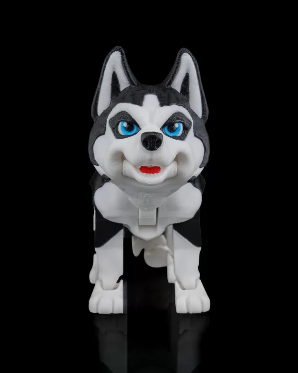 Husky Cinsi Köpek Oyuncak ve Yuvası